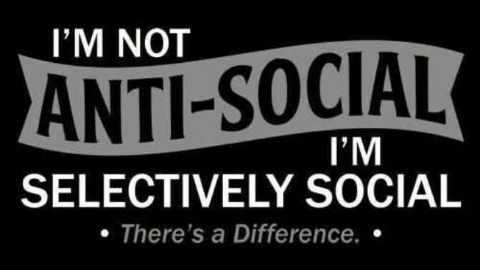 How to win over an antisocial person?