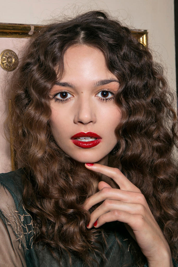 Girl's Curly Hair