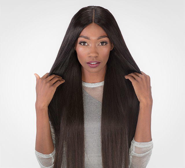 Girl's Straight Hair