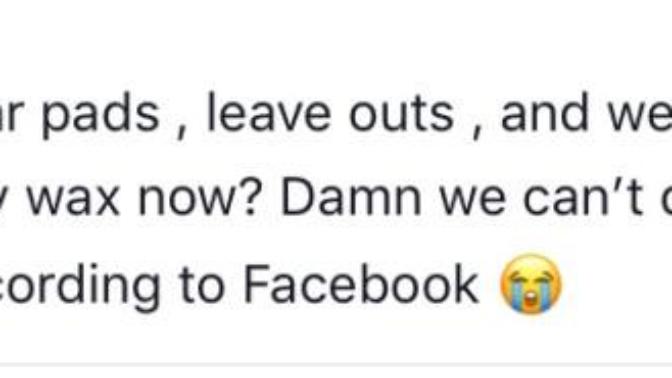 Have women really turned this bougie?