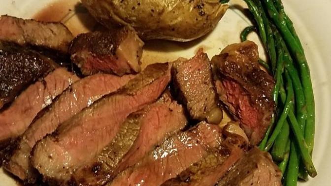 How does my rib eye look?
