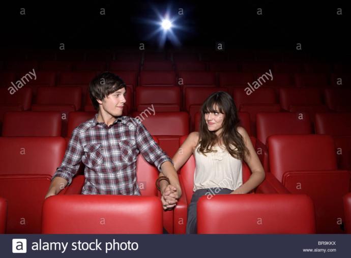 Should I take his hand during the movie?