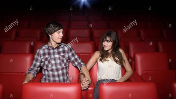 Should I take his hand during the movie?