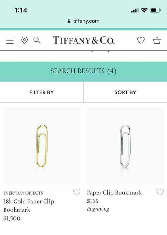 Would you buy this Tiffany and Co clip?