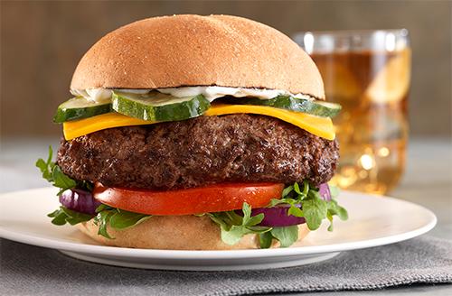A Bison Burger