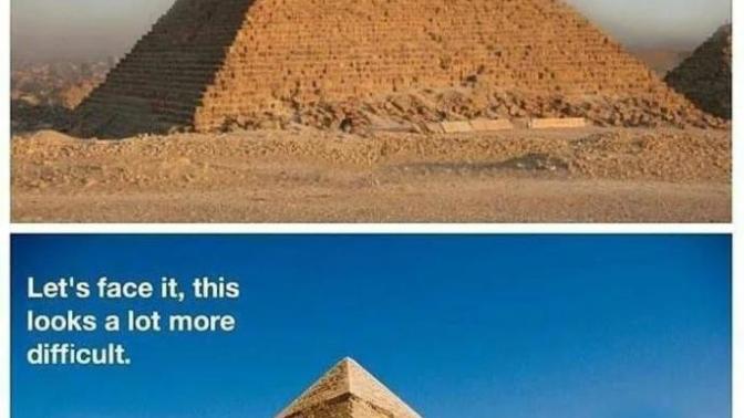 What do you think, how was the pyramids were built?