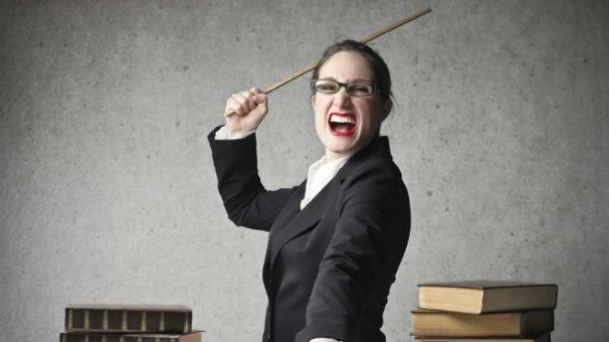 Who was the meanest teacher you ever had?