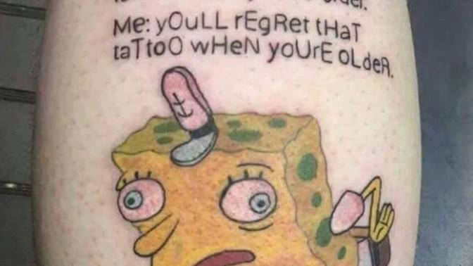 Do you have any tattoos you regret?