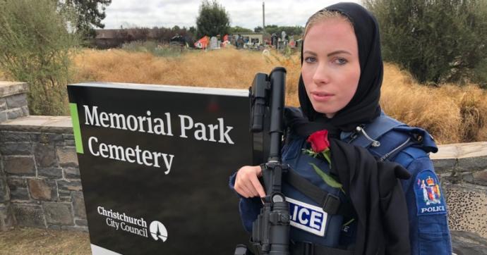 Why are New Zealand feminists wearing the symbol of female oppression, why aren't the supporting women's rights?