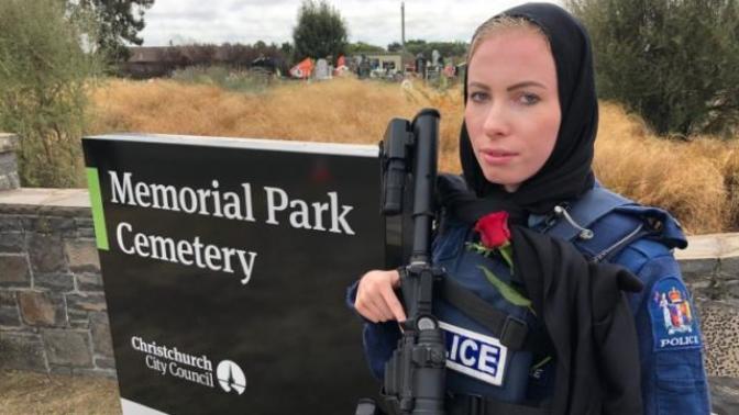 Why are New Zealand feminists wearing the symbol of female oppression, why aren't the supporting women's rights?