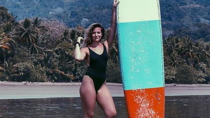 This is my best friend, yes she's a babe, in Costa Rica. I am thinking of going next month. Anybody ever been there?