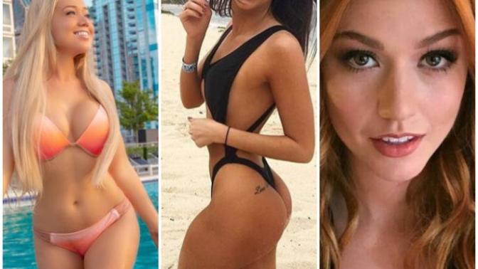 Blonde, redhead, or brunette? Who catches your eye first?