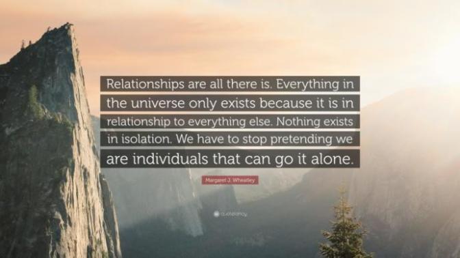 Can you imagine being alone for your whole life? Or are relationships the most significant thing to humanity?