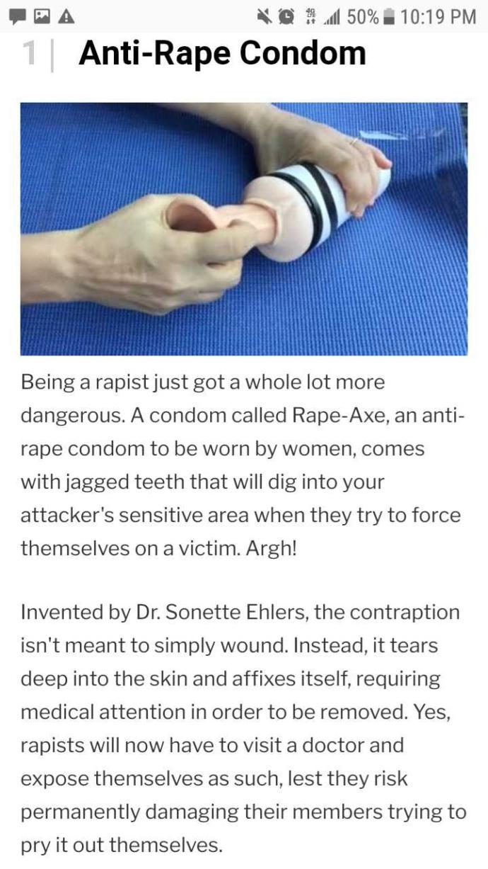 What should a woman wear to reduce her risk of being raped?