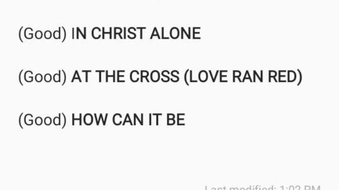 What song should I sing?