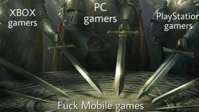Do you play Console, PC, or "mobile games"?
