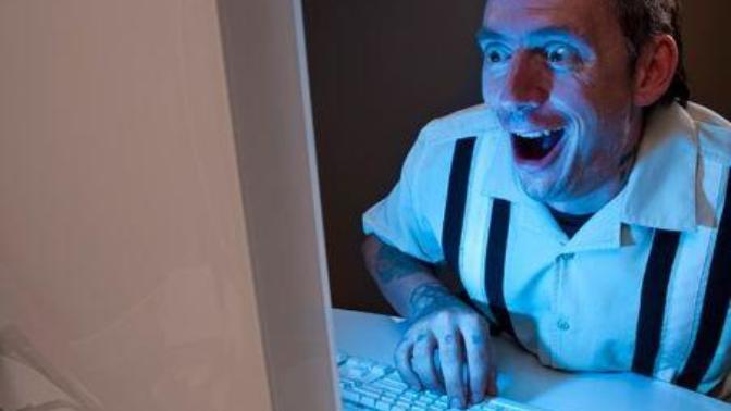 When a woman follows a guy back on gag, why do the guys feel the need to send a DM?