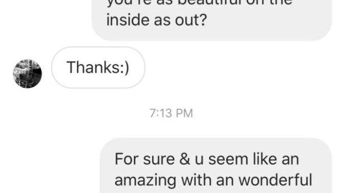 Does this girl want to get to know each other better? or nah or is she just playing hard? to get I’m not able to tell?