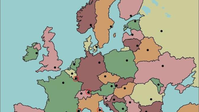 Do you agree or disagree with this categorisation of European capitals as interesting to visitors? Tier 1 being best, Tier 3 being worst etc?