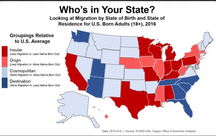 Americans: did you stay where you grew up or move elsewhere?