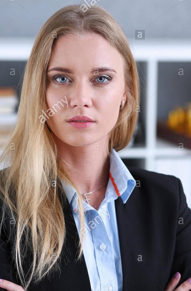 Which of these girls (stock photos) do you think will be more successful careerwise based exclusively on their looks? 