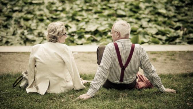 Why do many old couples turn "roommates"?