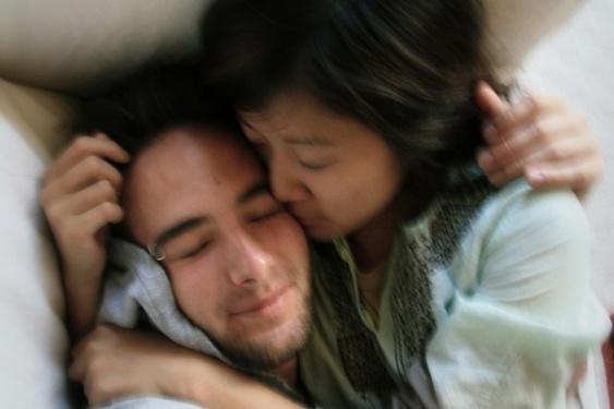 Do Japanese women like being cuddled or shown affection when behind doors?