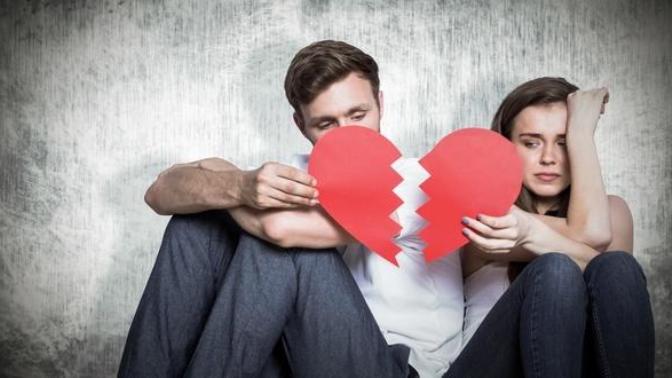 What does the dumper feel after a breakup?