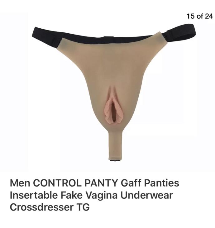 Fake panty vagina for a cross dresser do you think I should try girls?