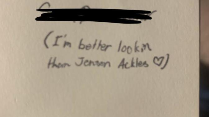 What does it mean when a guy writes a heart in a yearbook?
