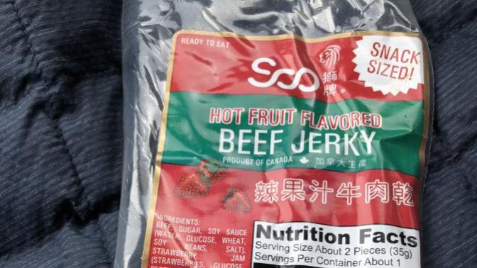Spicy fruit flavored beef jerky, yay or nay?