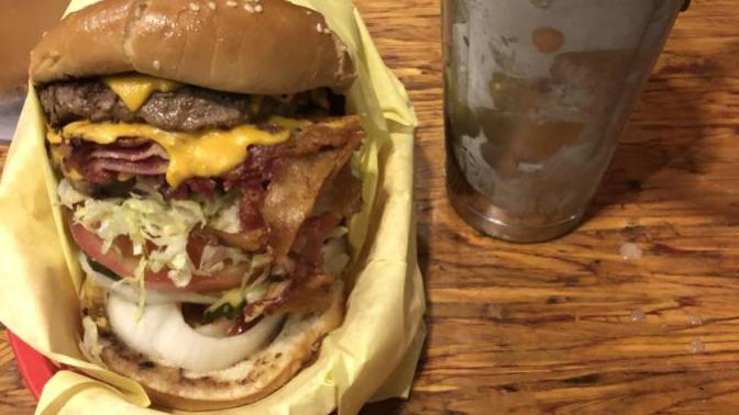 Would you have been able to finish my burger?