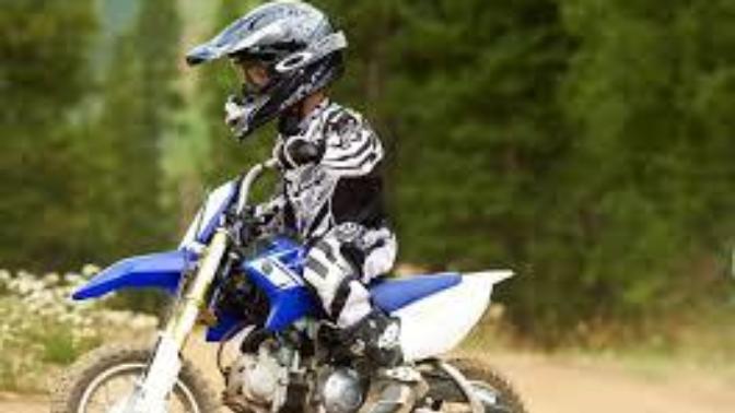 Kids should ride dirt bikes?