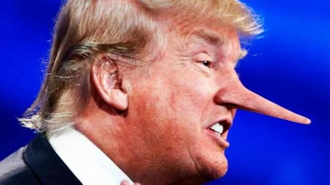 Why does Trump need to lie on average 8 times a day since in office?