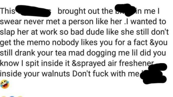 Should this woman get fired and did she go too far?