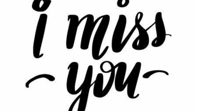 My Girlfriend is gone and I really miss her what should I do?