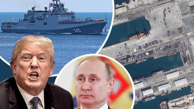 Is Trump ever going to stand up to Putin--as Russia now has 3 warships to Philippines/South China Sea?