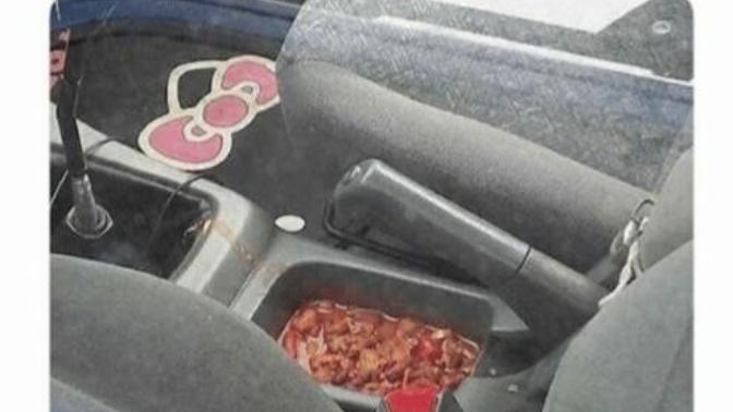 How often do you eat in your car?