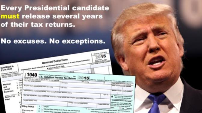 Does Trump actually want people to believe his taxes are under audit for over 4 years now?