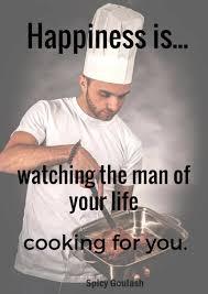Isn’t it sexy when men do the cooking?