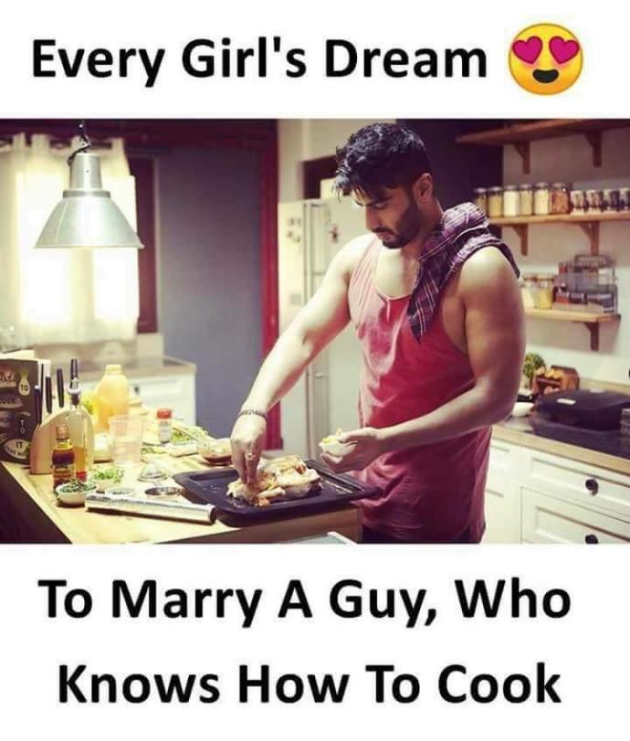 Isn’t it sexy when men do the cooking?