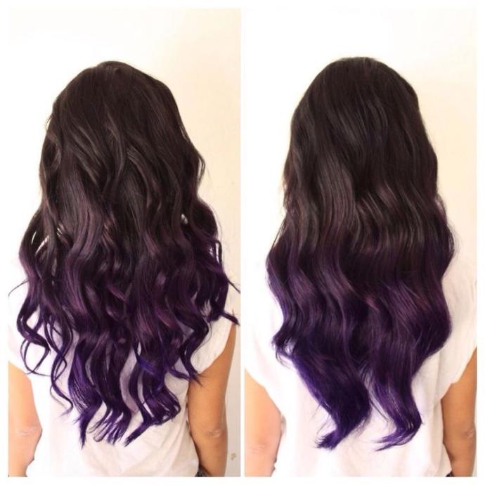 I have red hair... should I put purple at the end of my hair this summer?
