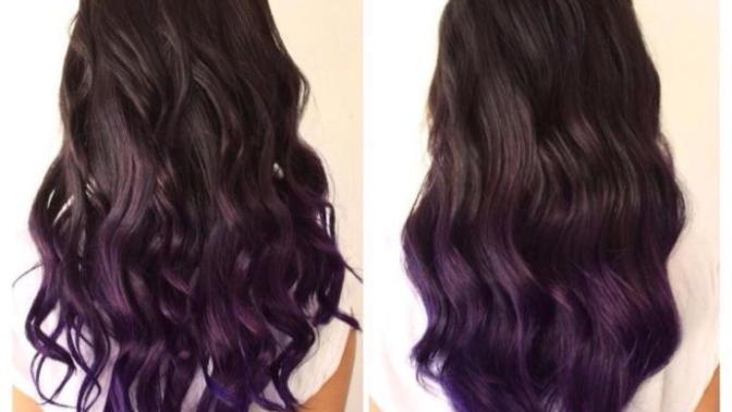 I have red hair... should I put purple at the end of my hair this summer?