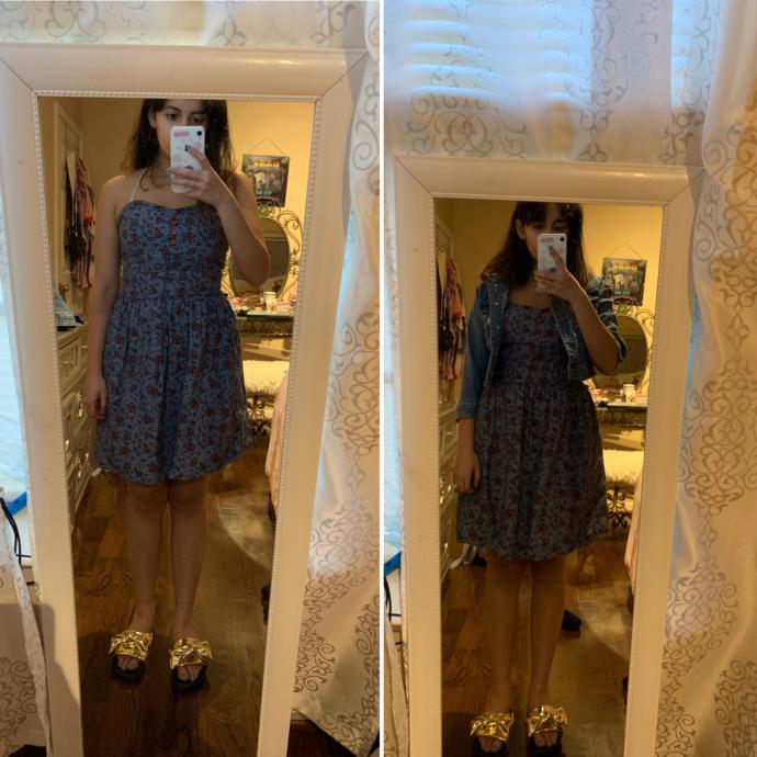 Which of these outfits should I wear to the museum?