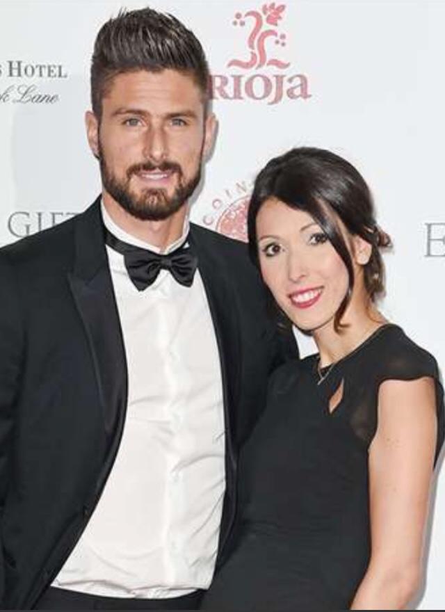 Am I the only one who think that the soccer player Olivier Giroud is better looking than this wife?