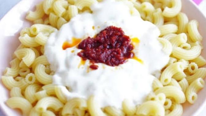 Have you ever eaten pasta with yogurt?