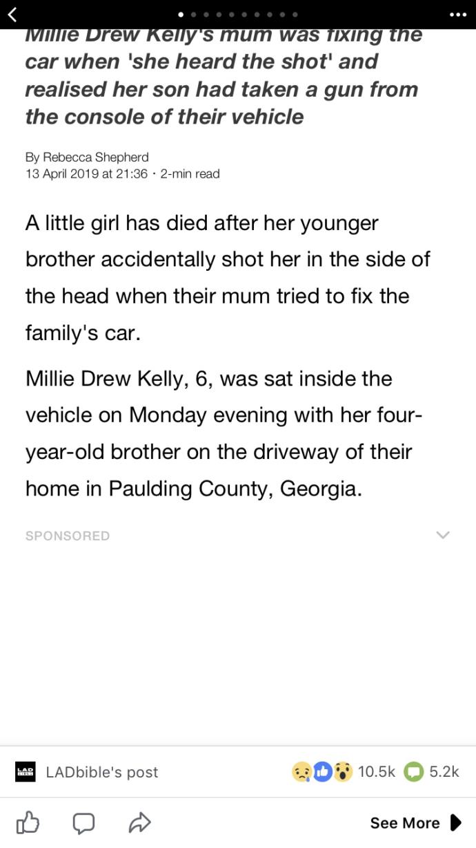A 4 year old little girl was accidentally shot in the head by her brother.. should the parents be done for neglect?