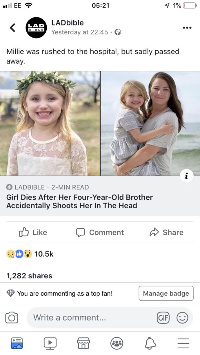 A 4 year old little girl was accidentally shot in the head by her brother.. should the parents be done for neglect?