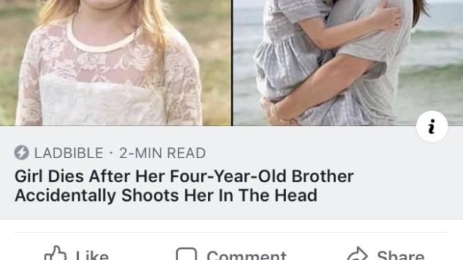 A 4 year old little girl was accidentally shot in the head by her brother.. should the parents be done for neglect?