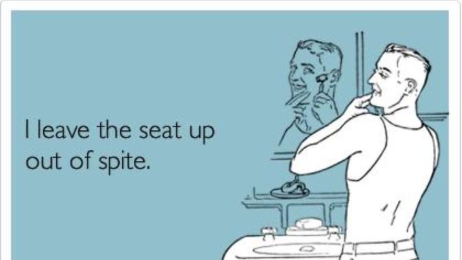 For those in a relationship, does your partner leave the toilet seat up and do you care if he does or not?